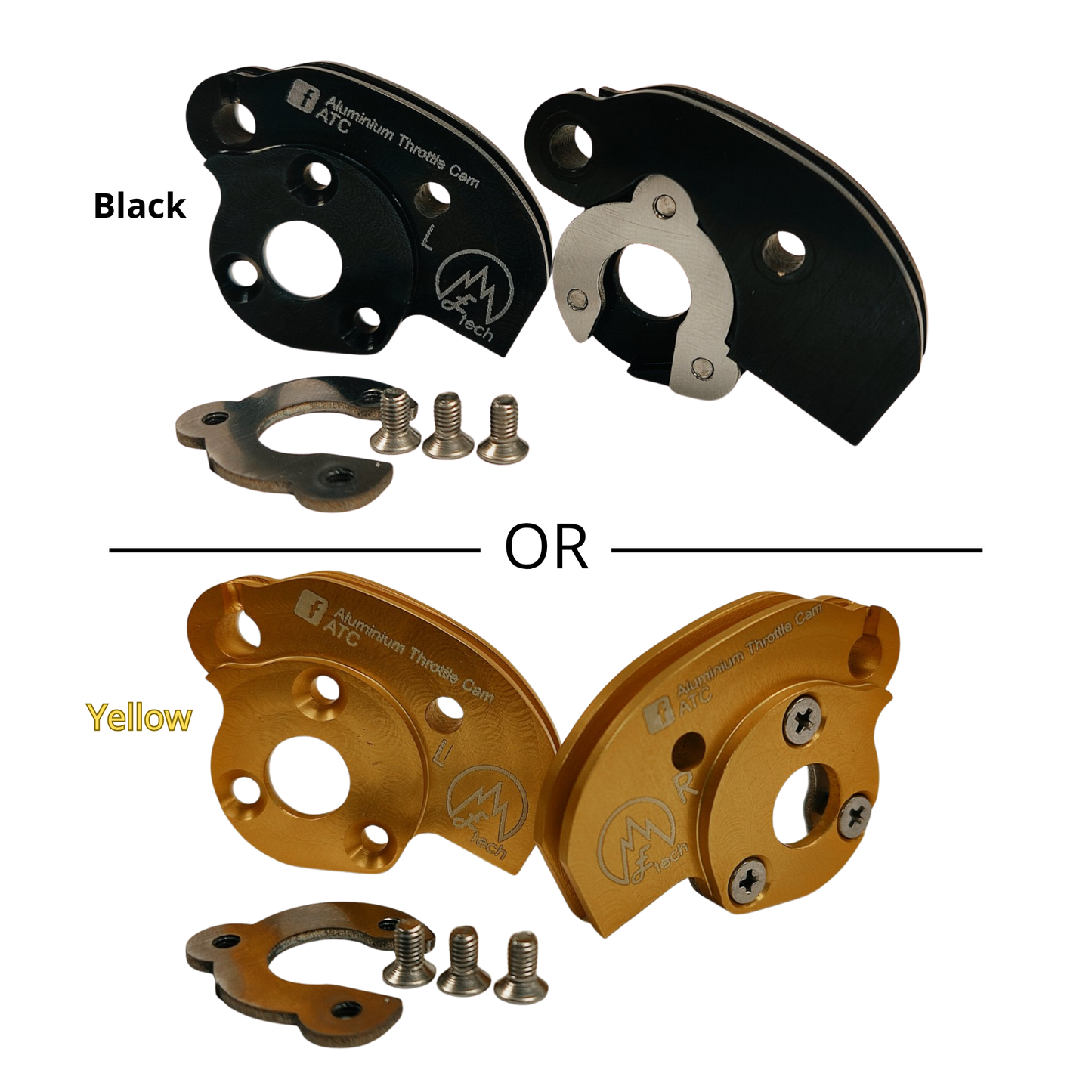 Aluminium Pulley Repair Kit for throttle bodies of BMW R 1200 GS/GS adventure RT RT-P ST R HP2 RnineT