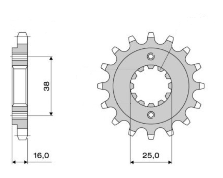 Ducati 82610111A retaining clip sproket wheel holder spacer repair kit